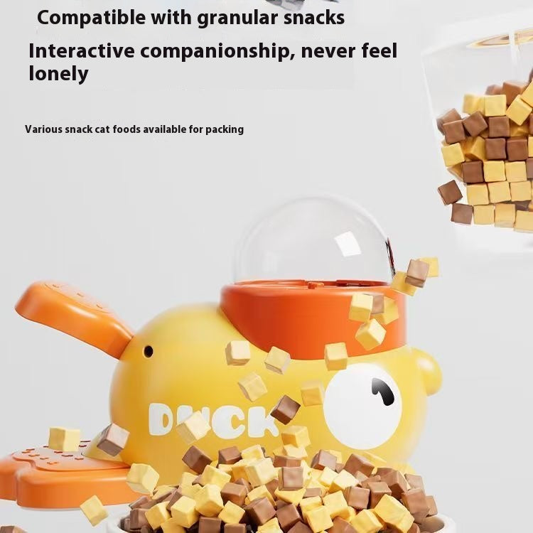 Genius Duck Treat Dispenser - Slow Feeder & Puzzle Toy in One