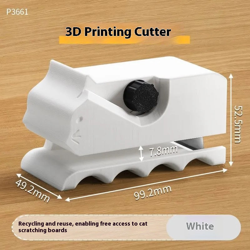 Purr-fect Cardboard Shredder for Cat Lovers - DIY Scratching Pad Maker Tool | Safe & Easy Recycled Material Cutter