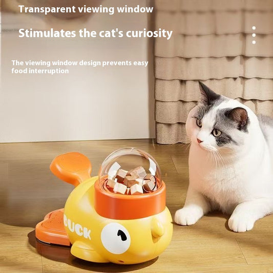 Genius Duck Treat Dispenser - Slow Feeder & Puzzle Toy in One