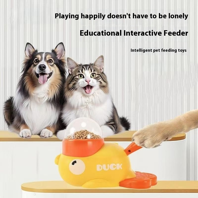 Genius Duck Treat Dispenser - Slow Feeder & Puzzle Toy in One