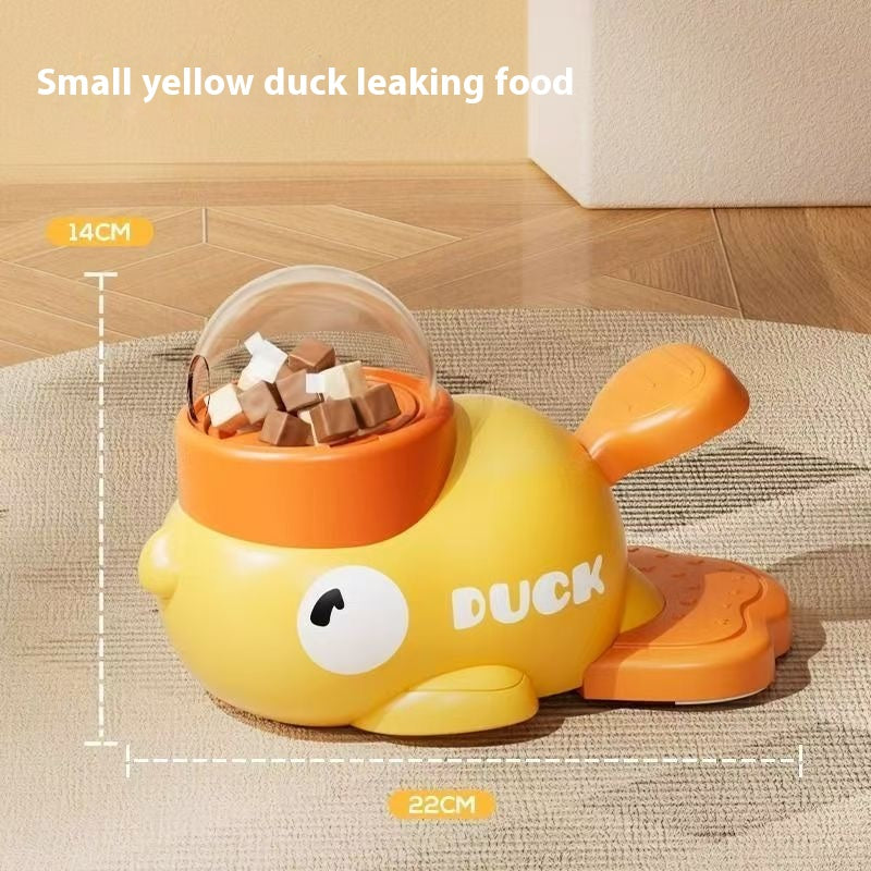Genius Duck Treat Dispenser - Slow Feeder & Puzzle Toy in One