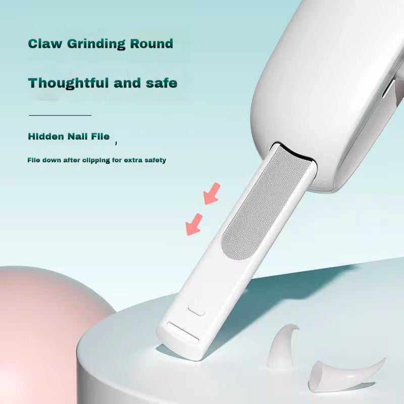 Adjustable Cat Nail Clipper with Safety Guard - Easy Grip Trimmer for Safe & Quick Cat Paw Care (All Sizes)
