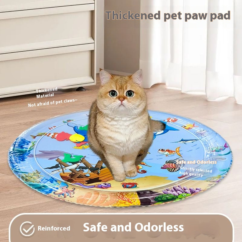 Pet Water Activity Mat - Extra Thick Design Keeps Floors Dry During Playtime!