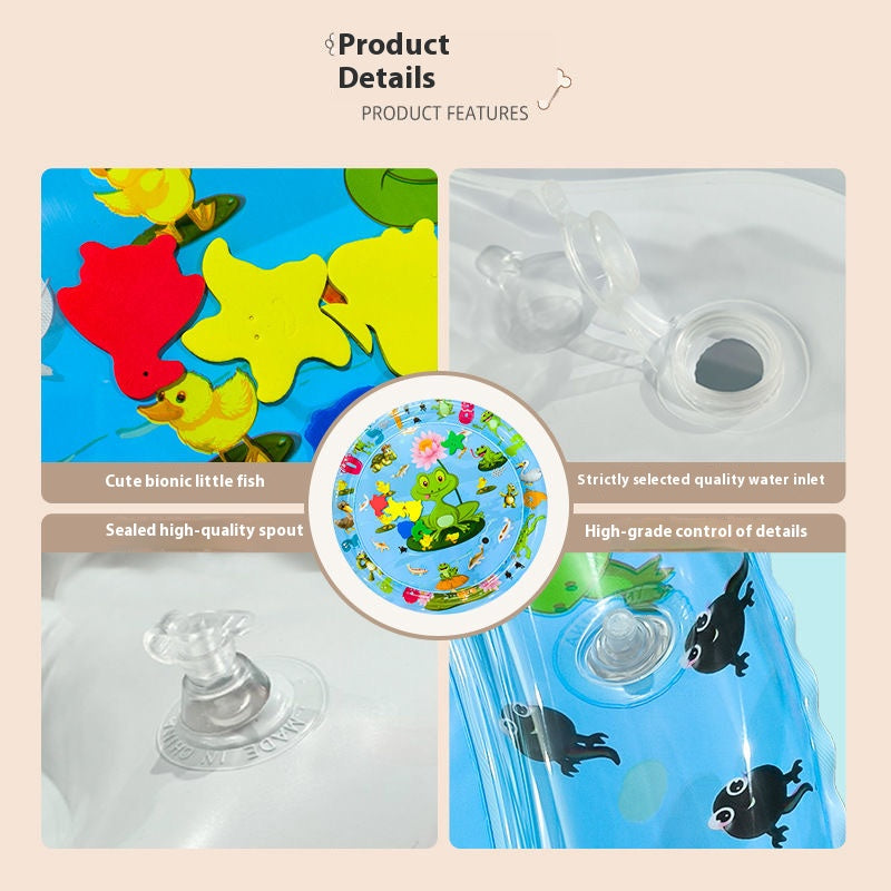 Pet Water Activity Mat - Extra Thick Design Keeps Floors Dry During Playtime!