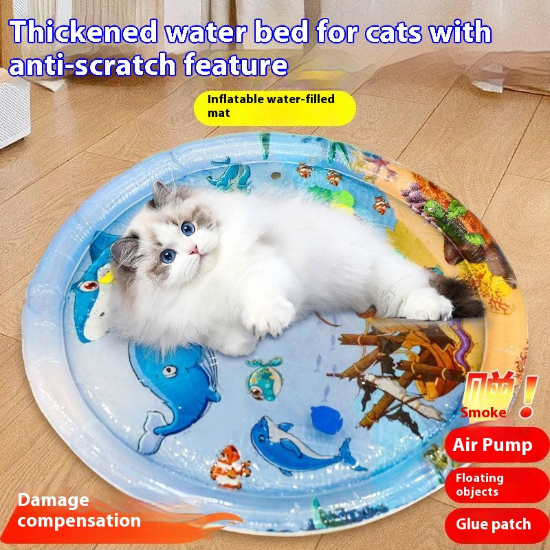Pet Water Activity Mat - Extra Thick Design Keeps Floors Dry During Playtime!