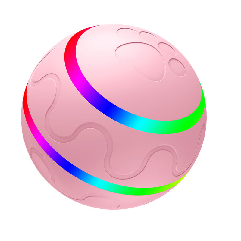 Interactive Pet Toys, [Newly Upgraded] Auto-Rolling Ball - Motion Activated Self-Play Toy for Bored Dogs & Cats, USB Rechargeable & Durable (Small/Medium/Large Pets)