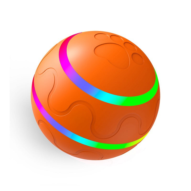 Interactive Pet Toys, [Newly Upgraded] Auto-Rolling Ball - Motion Activated Self-Play Toy for Bored Dogs & Cats, USB Rechargeable & Durable (Small/Medium/Large Pets)